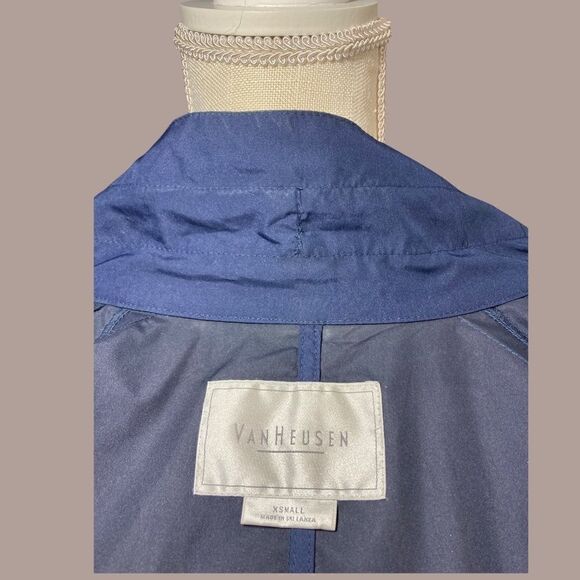 Van Heusen Blue Windbreaker Jacket - Picture 12 of 16